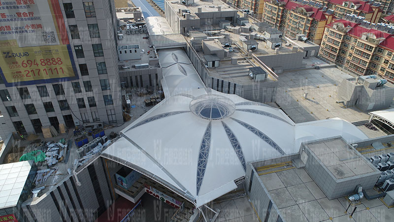 新泰卓越·財富廣場膜結(jié)構(gòu)項(xiàng)目