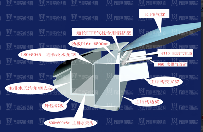 ETFE膜結(jié)構(gòu)優(yōu)質(zhì)結(jié)構(gòu)獎(jiǎng)|橫琴中拉經(jīng)貿(mào)園區(qū)ETFE天幕膜結(jié)構(gòu)項(xiàng)目 ETFE膜結(jié)構(gòu)優(yōu)質(zhì)結(jié)構(gòu)獎(jiǎng)|橫琴中拉經(jīng)貿(mào)園區(qū)ETFE天幕膜結(jié)構(gòu)項(xiàng)目