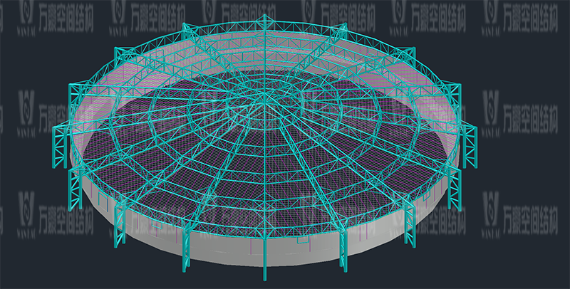 格爾木工業(yè)園昆侖工業(yè)區(qū)工業(yè)污水廠污水池保溫膜結(jié)構(gòu)工程 格爾木工業(yè)園昆侖工業(yè)區(qū)工業(yè)污水廠污水池保溫膜結(jié)構(gòu)工程