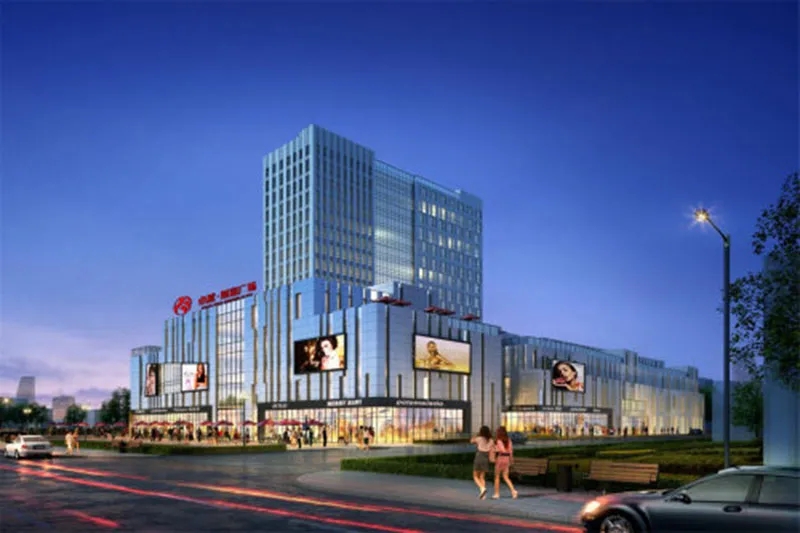 新泰卓越·財富廣場膜結(jié)構(gòu)項目竣工 新泰卓越·財富廣場膜結(jié)構(gòu)項目竣工