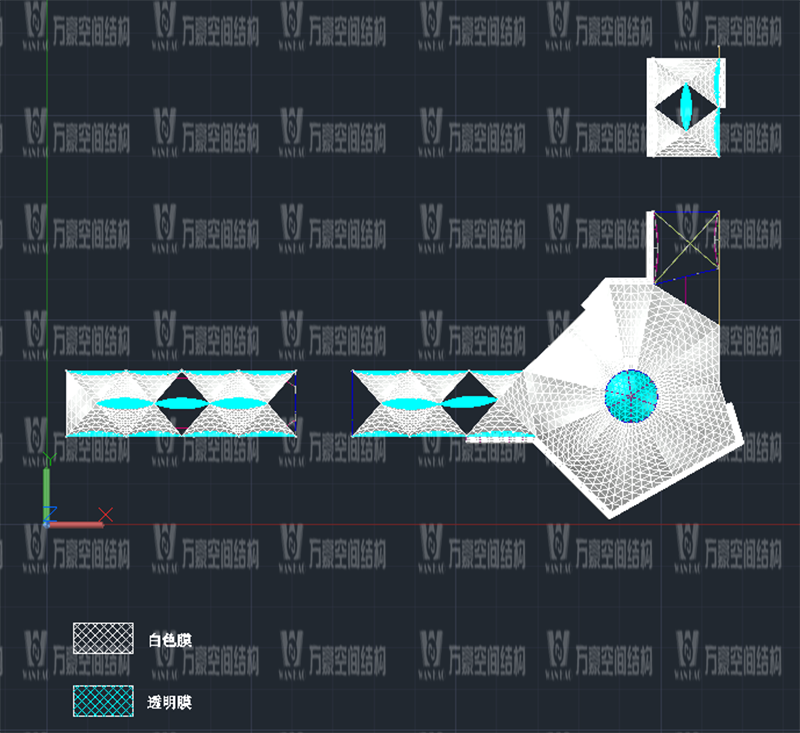 新泰卓越·財富廣場膜結(jié)構(gòu)項目竣工 新泰卓越·財富廣場膜結(jié)構(gòu)項目竣工