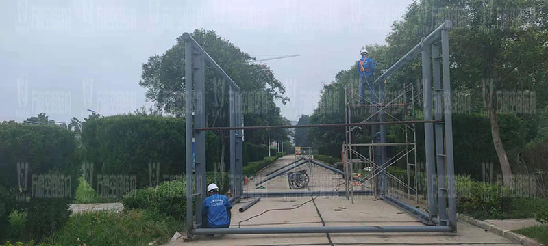 亳州市污水處理廠(chǎng)一期氧化溝密封升級(jí)改造工程開(kāi)始施工