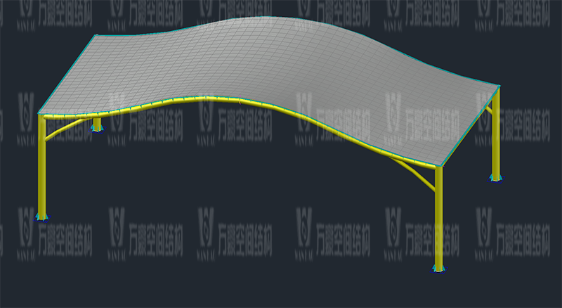 樂清鐵定溜溜樂園膜結構工程位于浙江省溫州市樂清市，項目鋼膜結構雨棚包括6號商業(yè)街蜂窩狀ETFE膜結構、檢票口PTFE膜結構、售票口PVDF膜結構。    目前，售票口、檢票口已全部完成；6號商業(yè)街支撐結構已安裝完成，正在吊裝網殼，網殼共分為11片，正在吊裝第3片。  樂清鐵定溜溜樂園膜結構工程商業(yè)街網殼吊裝中  樂清鐵定溜溜樂園膜結構工程商業(yè)街網殼吊裝中  樂清鐵定溜溜樂園膜結構工程商業(yè)街網殼吊裝中  樂清鐵定溜溜樂園膜結構工程商業(yè)街網殼吊裝中  樂清鐵定溜溜樂園膜結構工程商業(yè)街網殼吊裝中    期待整個工程的完工，來領略它別致的風采。