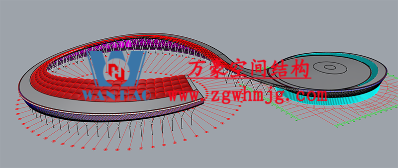 萬(wàn)豪2022第2標(biāo)-襄陽(yáng)奧體中心膜結(jié)構(gòu)工程 萬(wàn)豪2022第2標(biāo)-襄陽(yáng)奧體中心膜結(jié)構(gòu)工程