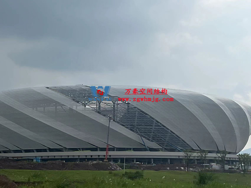 2023年亞洲杯主辦場地重慶龍興足球場項目ETFE屋面膜結(jié)構(gòu)工程 2023年亞洲杯主辦場地重慶龍興足球場項目ETFE屋面膜結(jié)構(gòu)工程