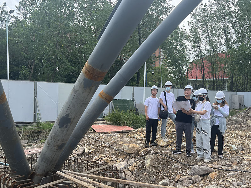 萬豪空間結(jié)構(gòu)員工到寧波諾丁漢大學(xué)室外運動膜結(jié)構(gòu)項目學(xué)習(xí)交流 萬豪空間結(jié)構(gòu)員工到寧波諾丁漢大學(xué)室外運動膜結(jié)構(gòu)項目學(xué)習(xí)交流