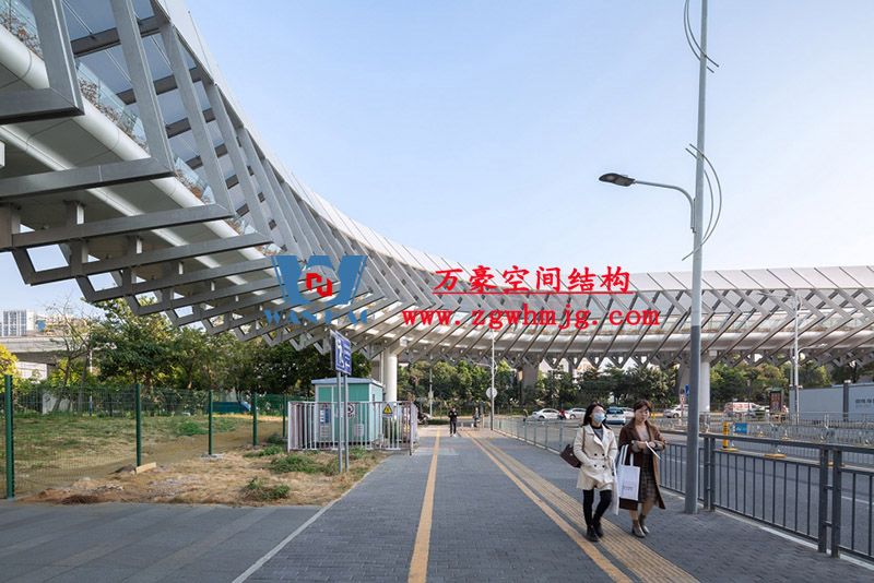 深圳龍崗三館一城ETFE連廊膜結(jié)構(gòu)項目 深圳龍崗三館一城ETFE連廊膜結(jié)構(gòu)項目