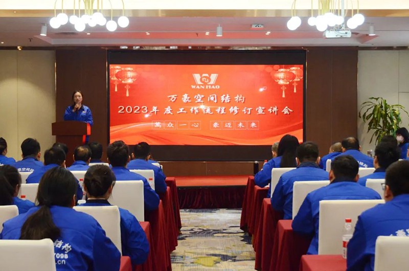 寧波萬(wàn)豪空間結(jié)構(gòu)2022年終會(huì)暨2023年度規(guī)劃會(huì)議勝利召開