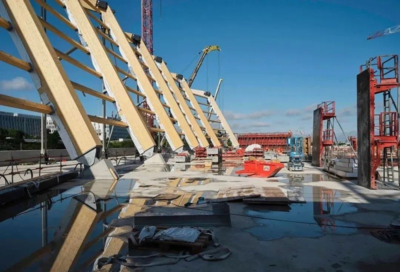 【木制勁性懸索結(jié)構(gòu)】2024巴黎奧運會水上運動中心 【木制勁性懸索結(jié)構(gòu)】2024巴黎奧運會水上運動中心