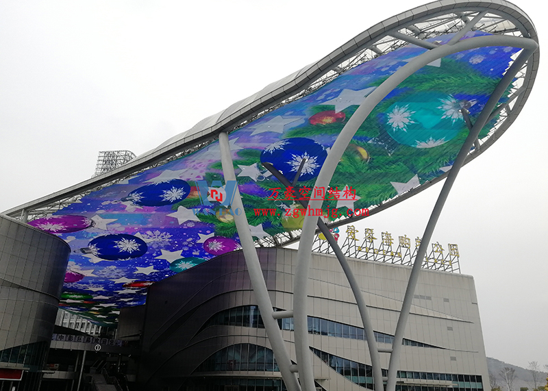 膜結構組成的完美建筑體系 膜結構組成的完美建筑體系