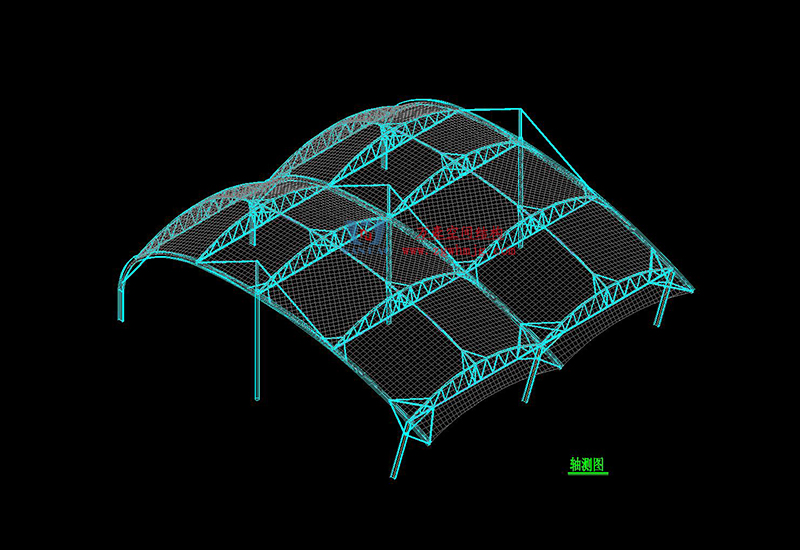 萬豪2023第6標-溫州惠民路西側(cè)綠地球場鋼膜結(jié)構(gòu)工程