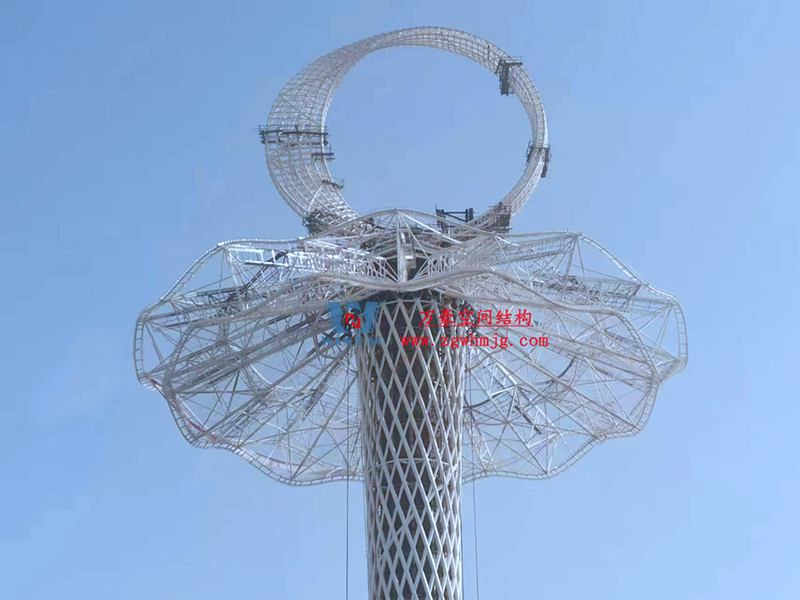 I TOWER-芭蕾舞者裙擺提升安裝階段完美收官！