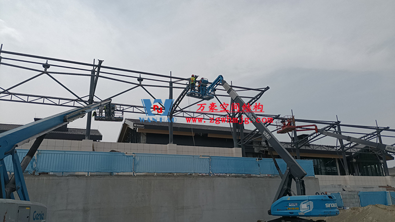 四川職業(yè)技術學院鋰電科技學院建設項目看臺膜結(jié)構(gòu)工程