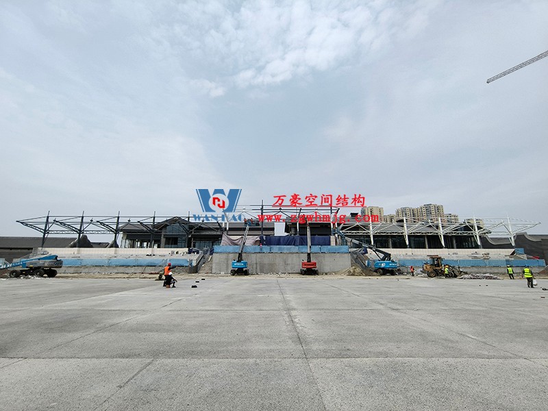 四川職業(yè)技術學院鋰電科技學院建設項目看臺膜結(jié)構(gòu)工程