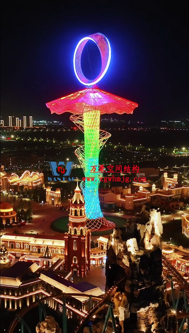 身姿輕盈，造型優(yōu)美的膜結構建筑