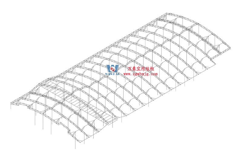 浙江真愛(ài)毯業(yè)科技有限公司廠房三屋面膜結(jié)構(gòu)工程完工大吉！
