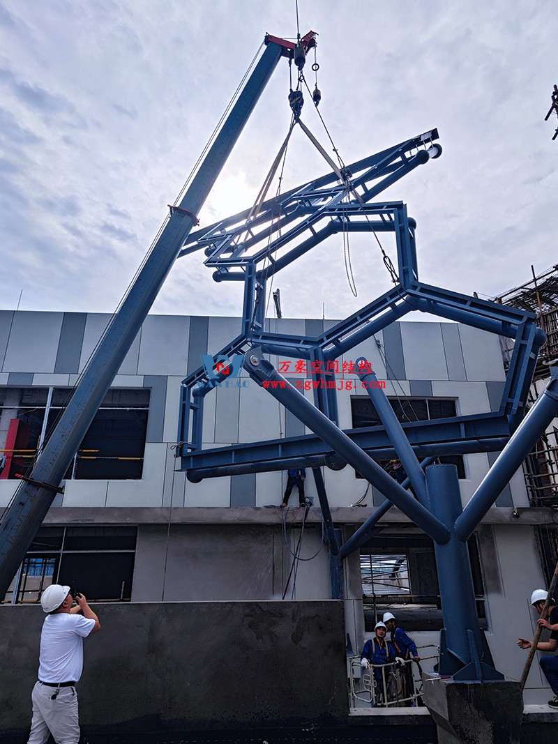 嘉興長(zhǎng)安里ETFE氣枕鋼膜結(jié)構(gòu)頂棚工程 嘉興長(zhǎng)安里ETFE氣枕鋼膜結(jié)構(gòu)頂棚工程