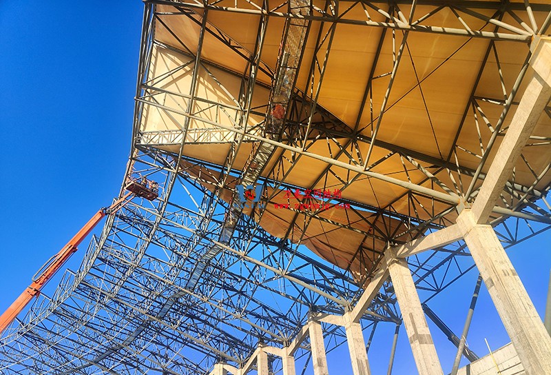 張掖奧體中心建設(shè)項(xiàng)目（EPC）總承包體育場PTFE膜結(jié)構(gòu)專業(yè)分包工程