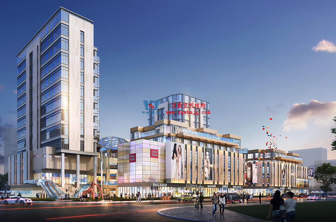 賦含夢幻色彩的商業(yè)街膜結(jié)構(gòu)天幕，即將閃亮登場！