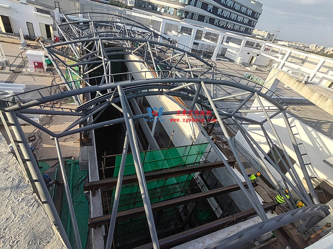 海南醫(yī)學院第一附屬醫(yī)院江東新院區(qū)膜結構工程