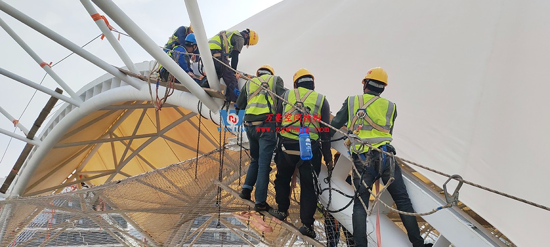 海南醫(yī)學院第一附屬醫(yī)院江東新院區(qū)膜結構工程