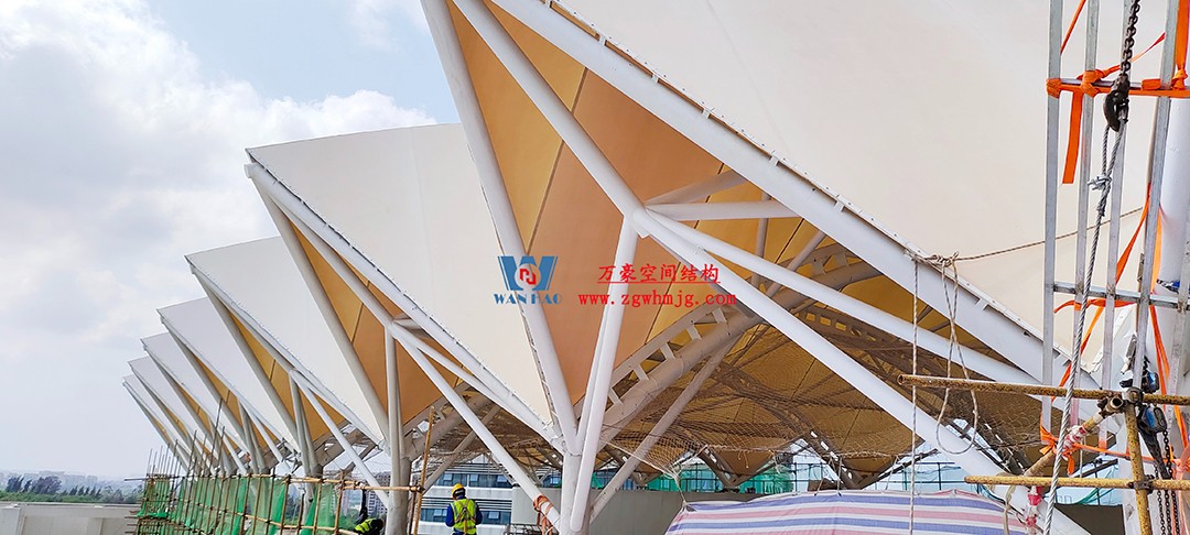 海南醫(yī)學院第一附屬醫(yī)院江東新院區(qū)膜結構工程