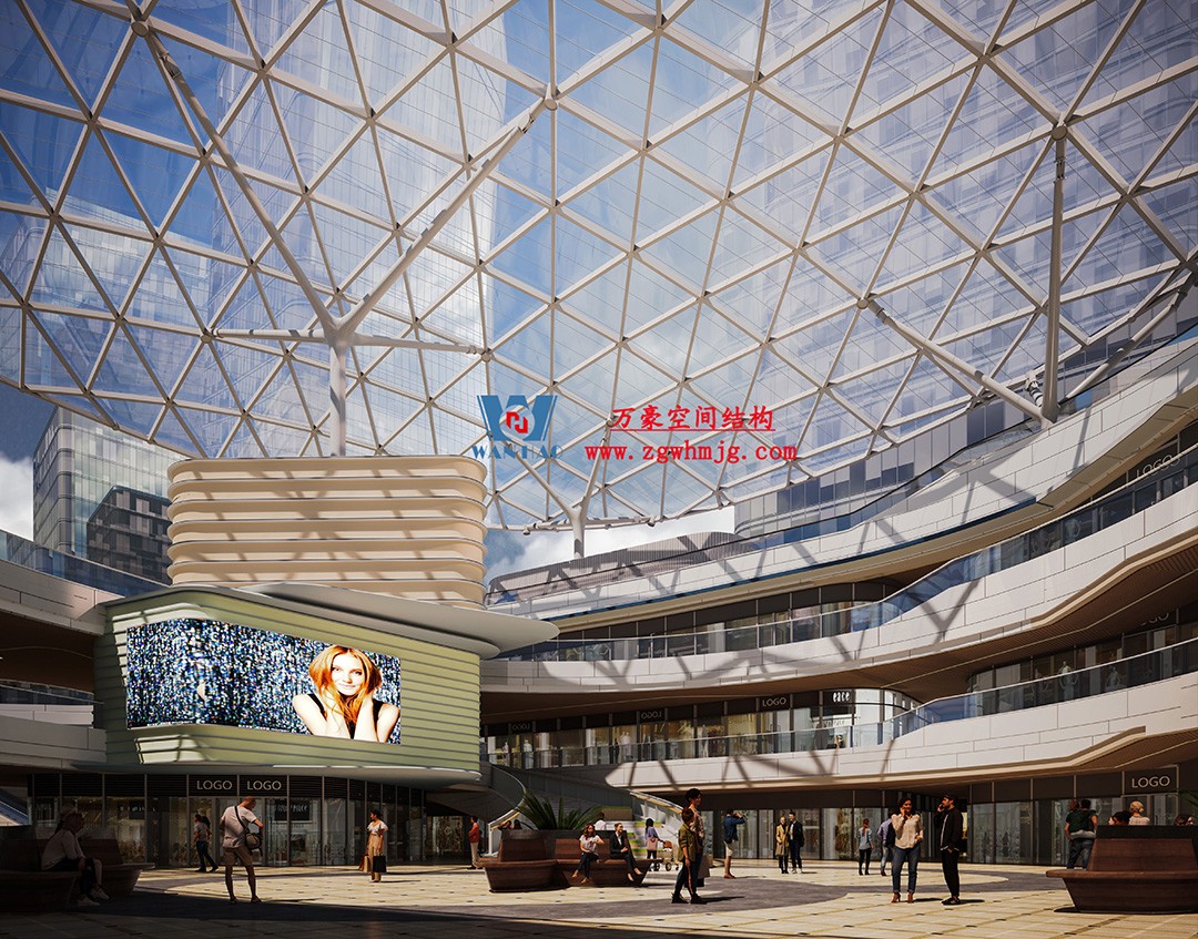 攻堅克難，全速推進(jìn)|這個ETFE商業(yè)天幕迎來新進(jìn)展