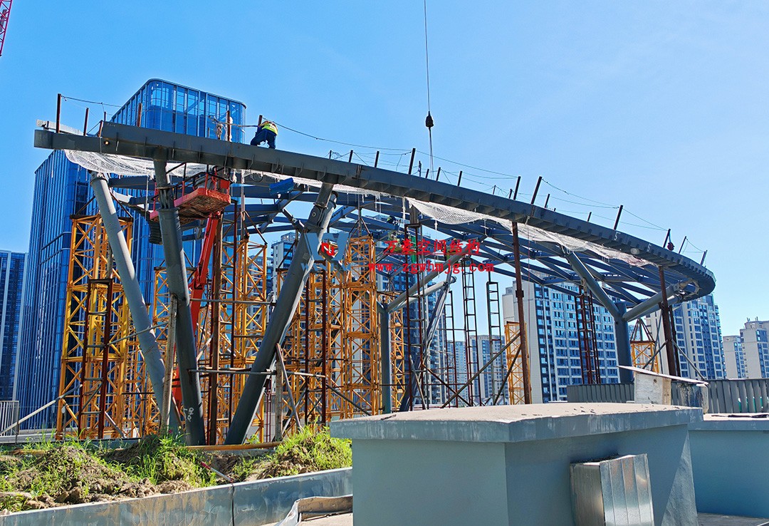 攻堅克難，全速推進(jìn)|這個ETFE商業(yè)天幕迎來新進(jìn)展