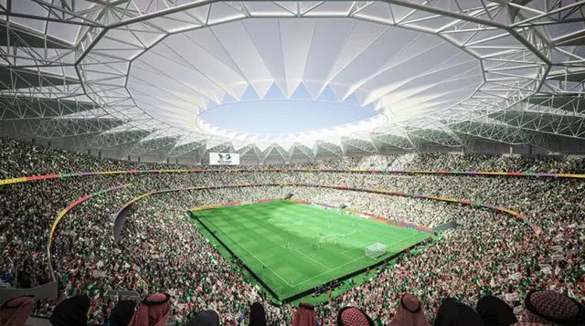 沙特公布2034年世界杯的15個(gè)場(chǎng)館設(shè)計(jì)，預(yù)計(jì)耗資數(shù)千億美元
