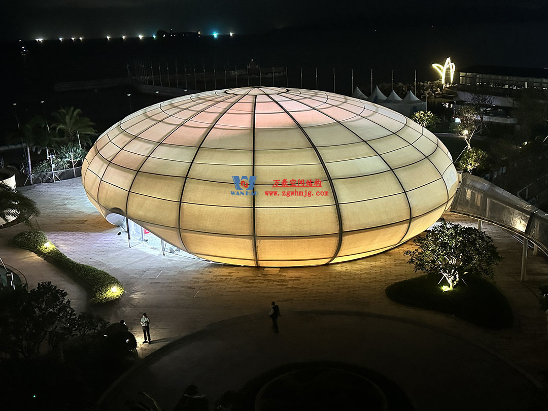 京基大梅沙酒店多功能活動廳鋼膜結(jié)構(gòu)項目 京基大梅沙酒店多功能活動廳鋼膜結(jié)構(gòu)項目