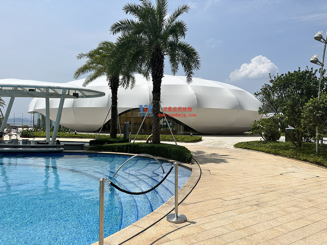 京基大梅沙酒店多功能活動廳鋼膜結(jié)構(gòu)項目 京基大梅沙酒店多功能活動廳鋼膜結(jié)構(gòu)項目