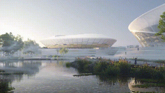 “太湖浮蓮”！萬豪空間結構助力無錫奧林匹克體育產業(yè)中心項目
