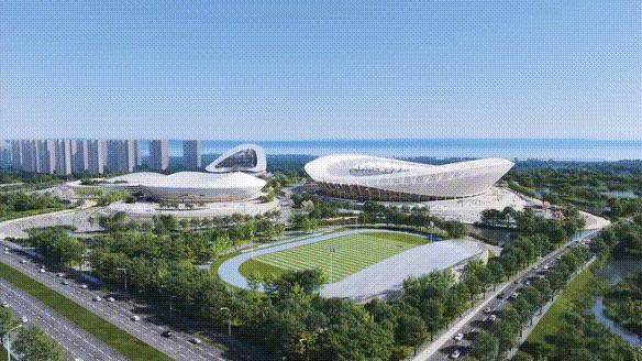 “太湖浮蓮”！萬豪空間結構助力無錫奧林匹克體育產業(yè)中心項目