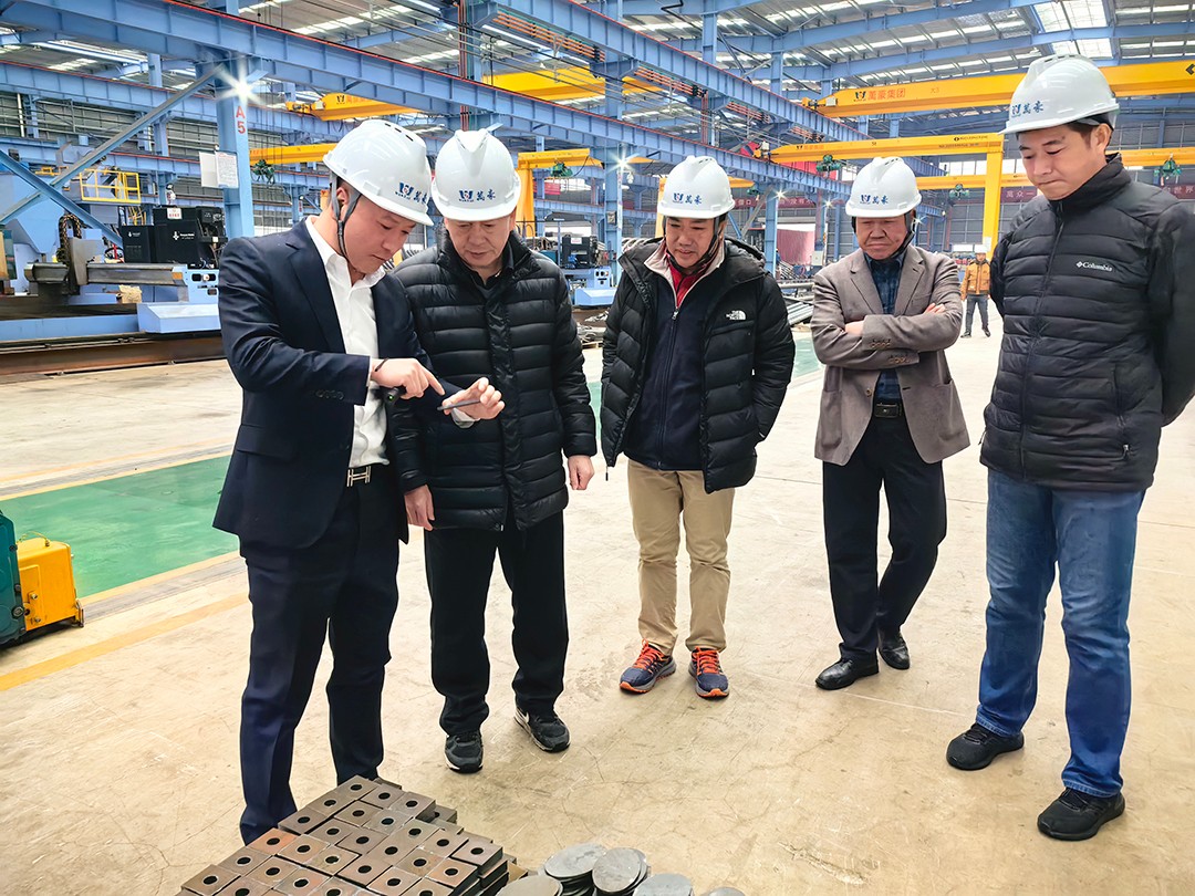 中國鋼結(jié)構(gòu)協(xié)會空間結(jié)構(gòu)分會領(lǐng)導(dǎo)專家一行蒞臨萬豪考察指導(dǎo)工作 中國鋼結(jié)構(gòu)協(xié)會空間結(jié)構(gòu)分會領(lǐng)導(dǎo)專家一行蒞臨萬豪考察指導(dǎo)工作