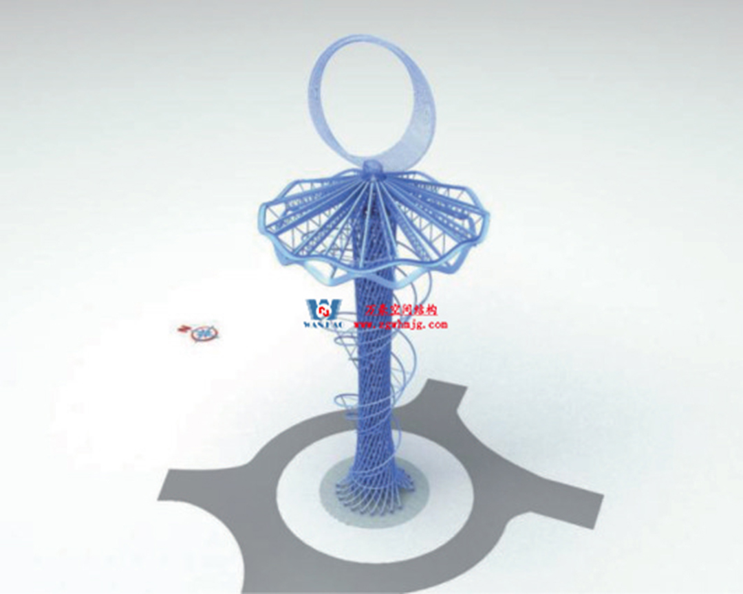 ETFE膜結(jié)構(gòu)地標(biāo)塔—以愛之名，點(diǎn)亮絲路歡樂世界