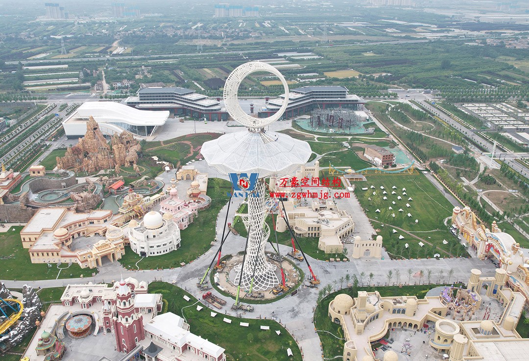 ETFE膜結(jié)構(gòu)地標(biāo)塔—以愛之名，點(diǎn)亮絲路歡樂世界