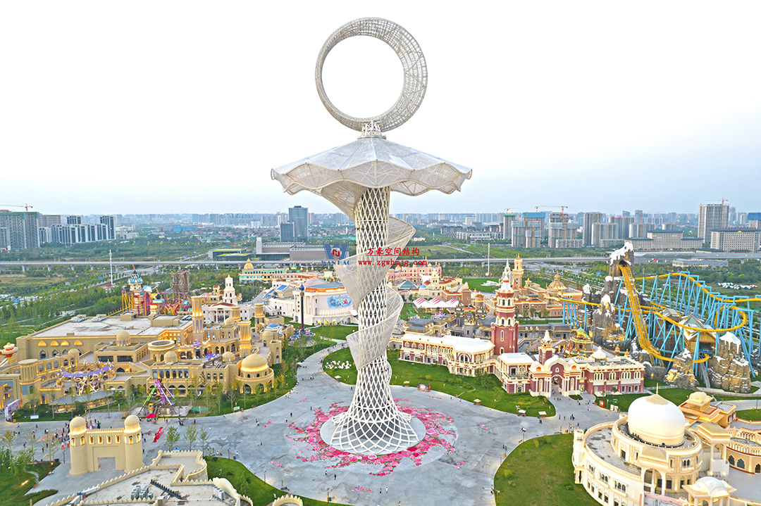 ETFE膜結(jié)構(gòu)地標(biāo)塔—以愛之名，點(diǎn)亮絲路歡樂世界