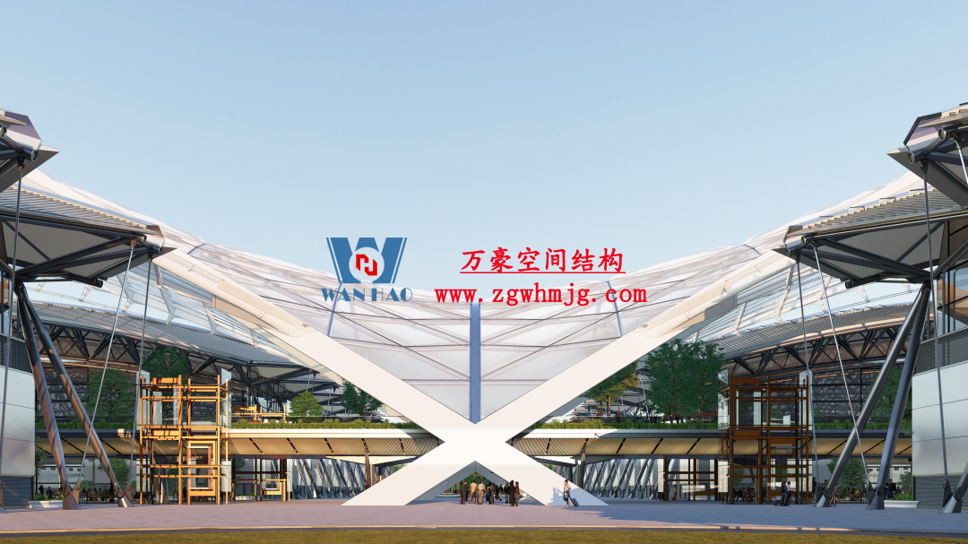 鄭州中原高鐵港數(shù)字展貿(mào)城鋼結(jié)構(gòu)項(xiàng)目