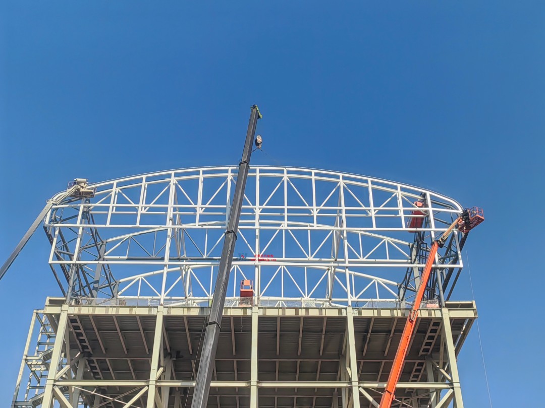 比亞迪紹興嵊州賽車場干拔沙坡觀景平臺鋼結(jié)構(gòu)項目 比亞迪紹興嵊州賽車場干拔沙坡觀景平臺鋼結(jié)構(gòu)項目