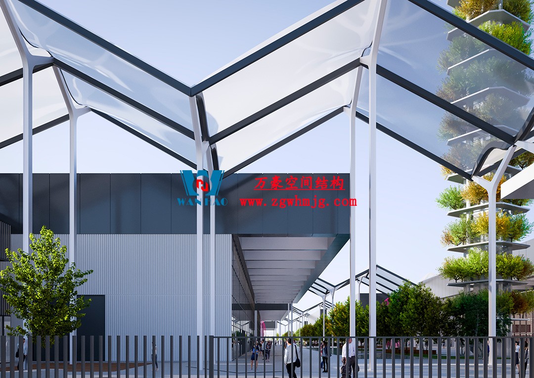 塞爾維亞會展中心ETFE膜結(jié)構(gòu)