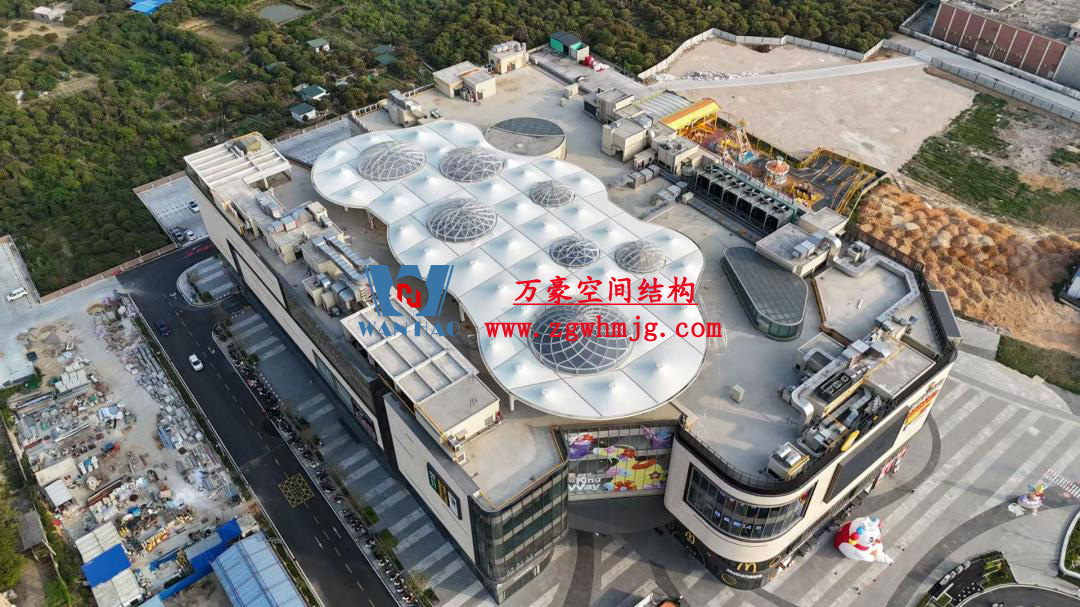 廣州從化鳳凰新天地商業(yè)樓ETFE PTFE膜結(jié)構(gòu)項(xiàng)目