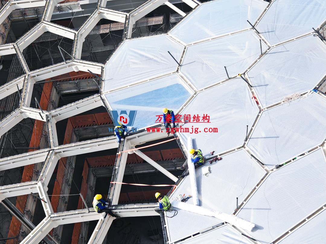 安吉縣昌碩小區(qū)地塊房產(chǎn)開(kāi)發(fā)項(xiàng)目ETFE天幕