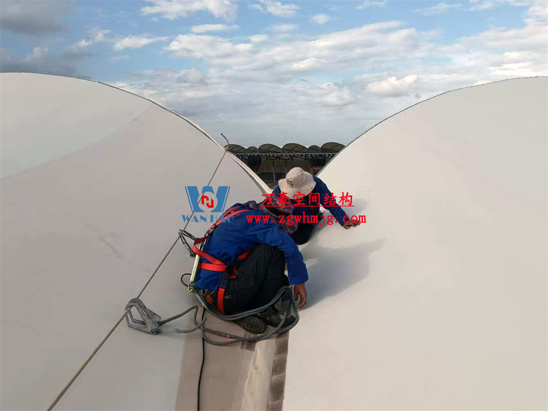 非洲杯肯尼亞體育場PTFE鋼膜結(jié)構(gòu)屋面