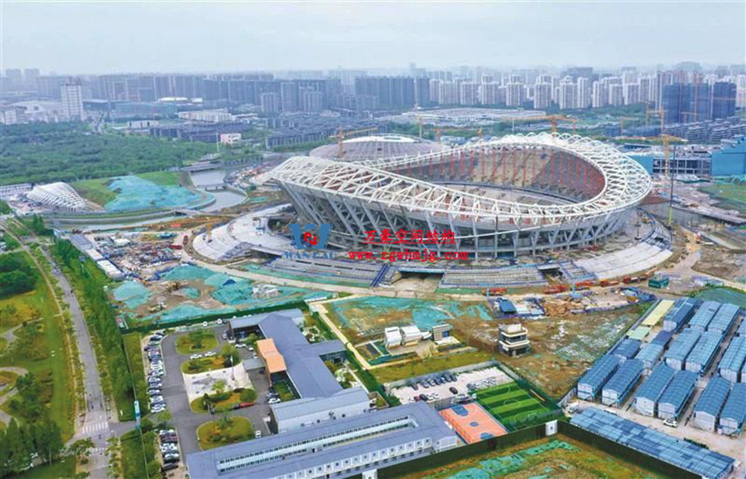 緊跟“蘇超熱浪”，火熱施工中，一只白鷺即將振翅高飛！