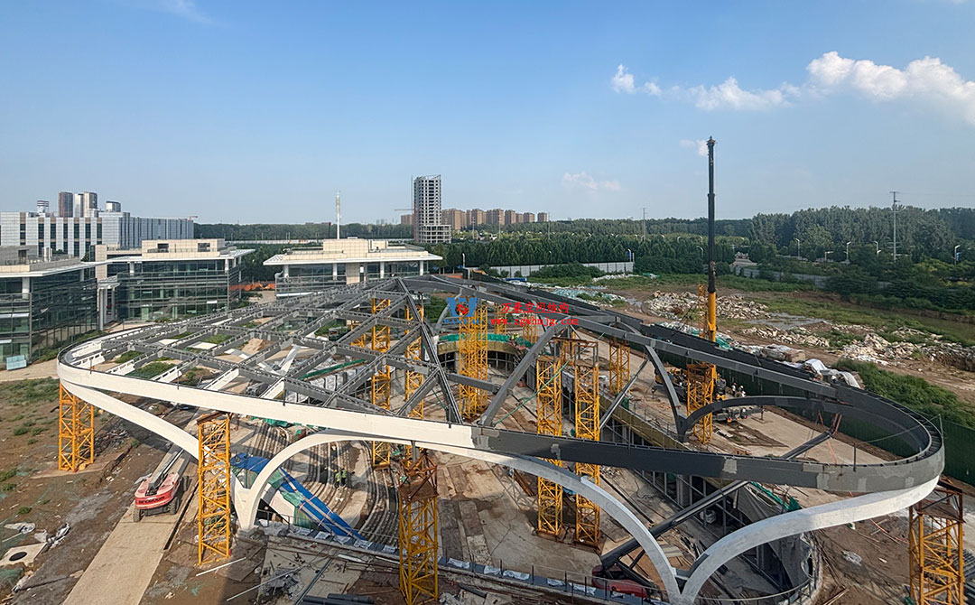 ETFE氣枕膜與雙曲面空間網(wǎng)殼結構結合是什么樣？一起來一睹真容