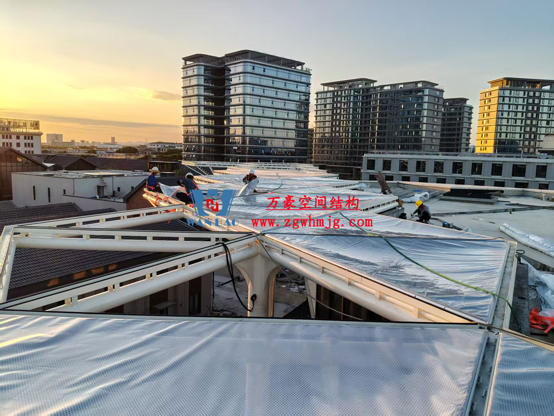 寧波江北未來城社區(qū)ETFE氣枕膜結(jié)構(gòu)項(xiàng)目