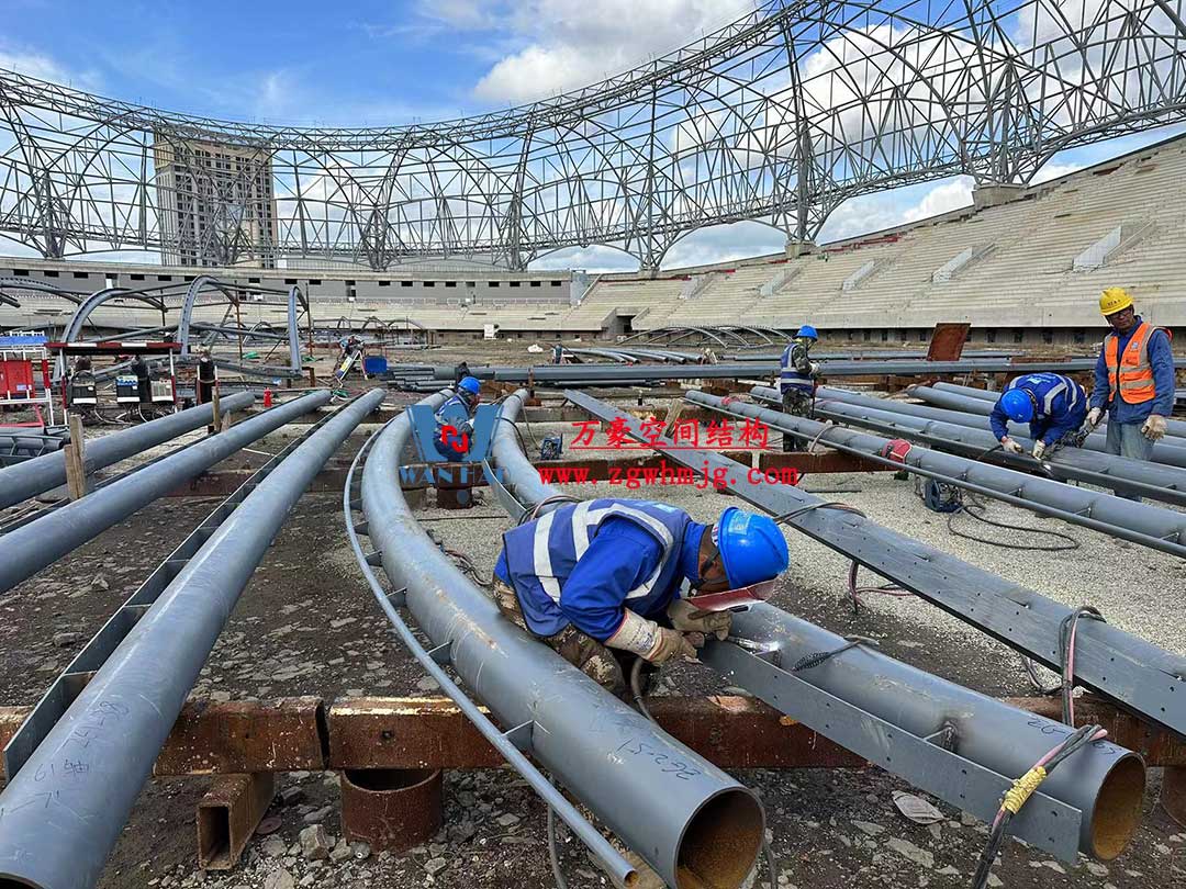 山東蓬萊體育場PTFE膜結(jié)構(gòu)項目