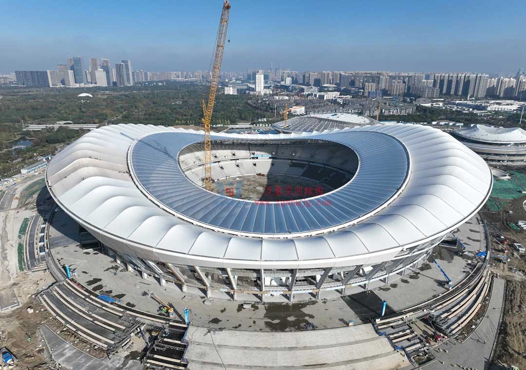 無(wú)錫奧林匹克體育產(chǎn)業(yè)中心ETFE膜結(jié)構(gòu)項(xiàng)目