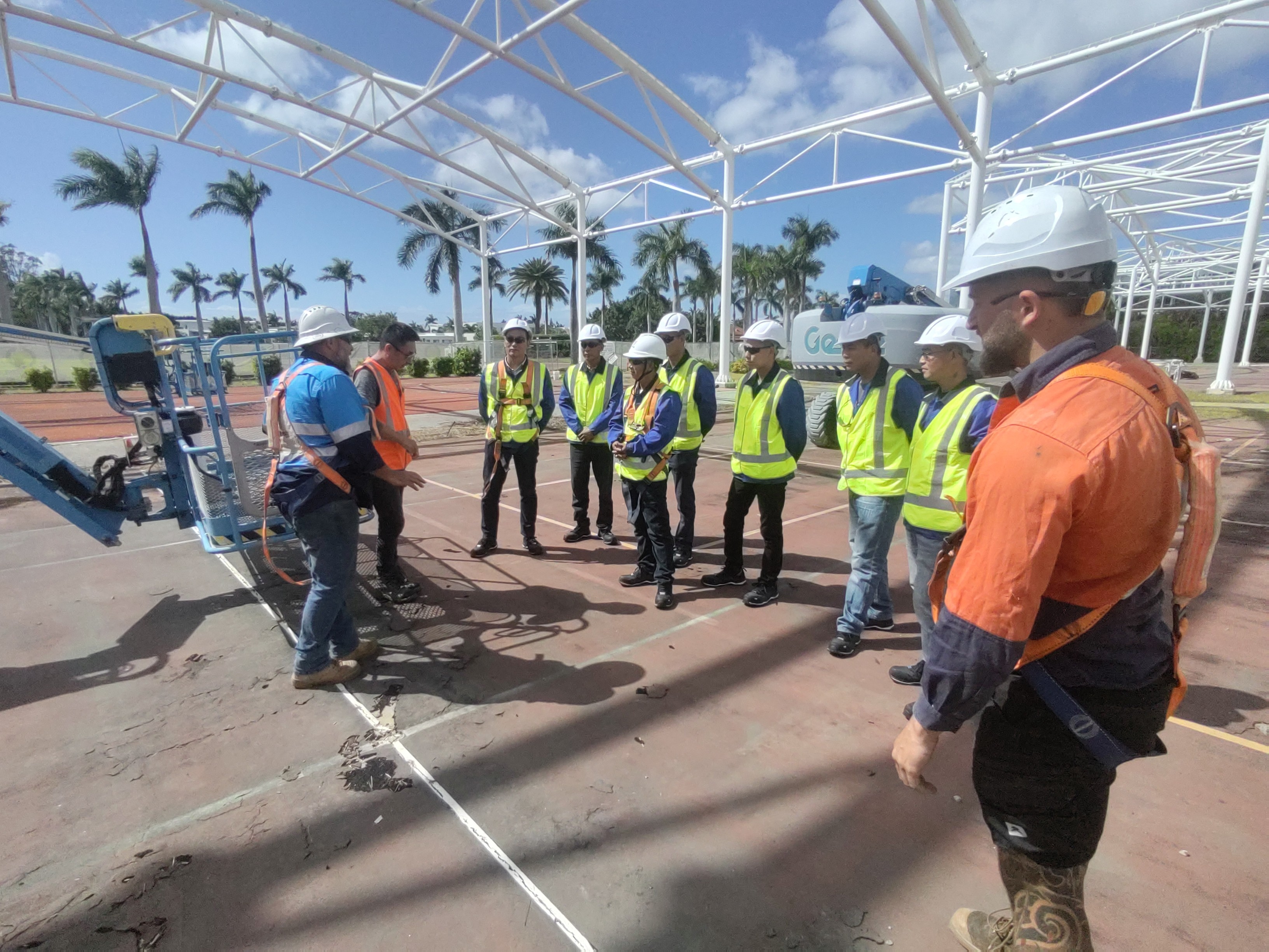 澳洲PTFE網球場項目