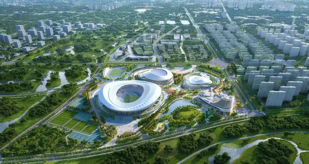 白鷺展翅，羽蝶翩飛|這個(gè)ETFE膜結(jié)構(gòu)項(xiàng)目刷新進(jìn)度條